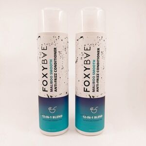 FoxyBae 2 PACK Maliboo Smooth Anti Frizz Conditioner 12 oz Exp 07/2027 SEALED